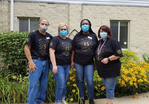 15 year anniversary Fab Four john jen nicole shawn