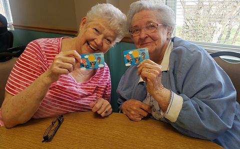 bunco tourney winners patsy joanne