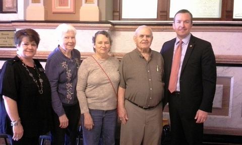 capitol group with senator manar