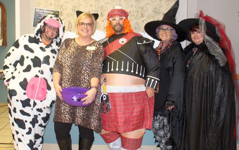 halloween lunch 2019 dept. managers